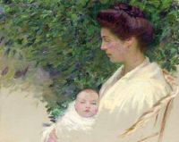 Perry Lilla Cabot Mother And Baby
