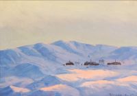 Petersen Emanuel A A Sunny Day At Ritenbenk Greenland canvas print