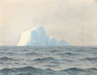 Petersen Emanuel A An Iceberg In The Sun canvas print
