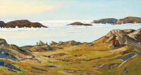 Petersen Emanuel A Coastal Scenery From Greenland canvas print