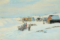 Petersen Emanuel A Scenery From Greenland 1 canvas print