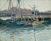 Peterson Jane Fishing Boats At Gloucester