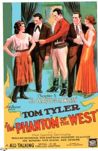 Phantom Of The West Chptr05 1931 Movie Poster canvas print