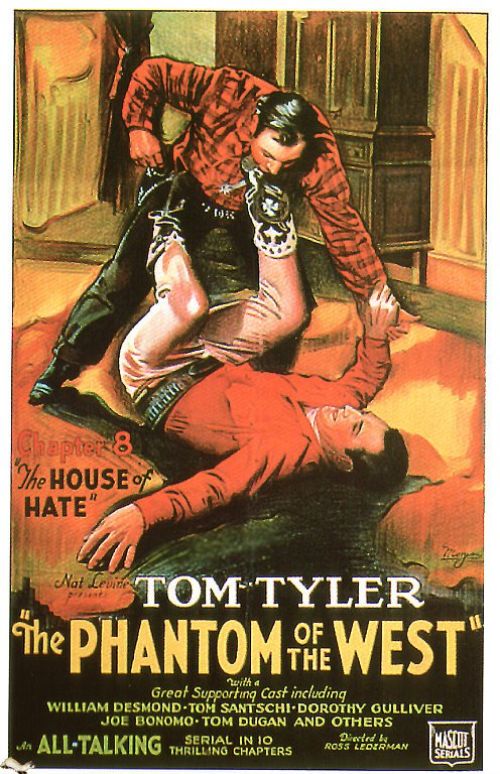 Phantom Of The West Chptr08 1931 Movie Poster canvas print