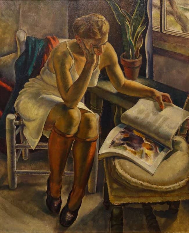 Tableaux sur toile, reproduction de Phil Paradise Beryl 1938