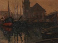 Philipsen Sally View Of Christian S Church In Copenhagen canvas print