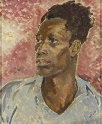 Philpot Glyn Warren Head Of A Negro Ca. 1935 canvas print
