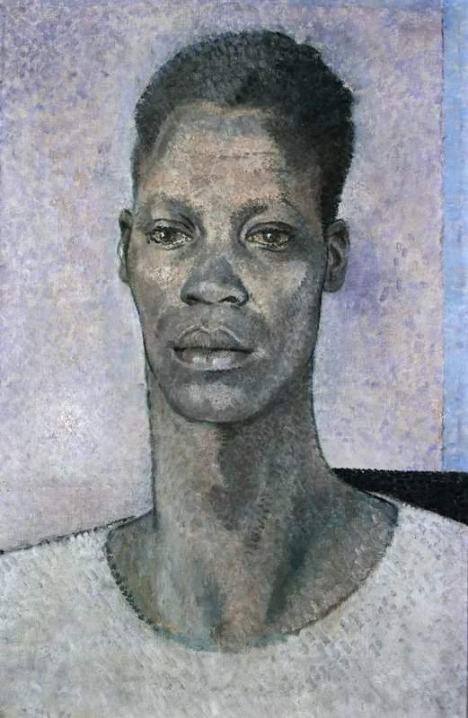 Philpot Glyn Warren Head Of Negro Heroic Scale 1937 canvas print
