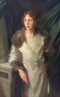 Philpot Glyn Warren Mary Borden Ca. 1910 canvas print
