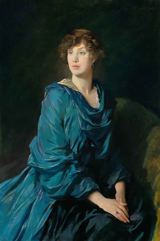 Philpot Glyn Warren Portrait Of Margaret Crewe Milnes Marchioness Of Crewe canvas print