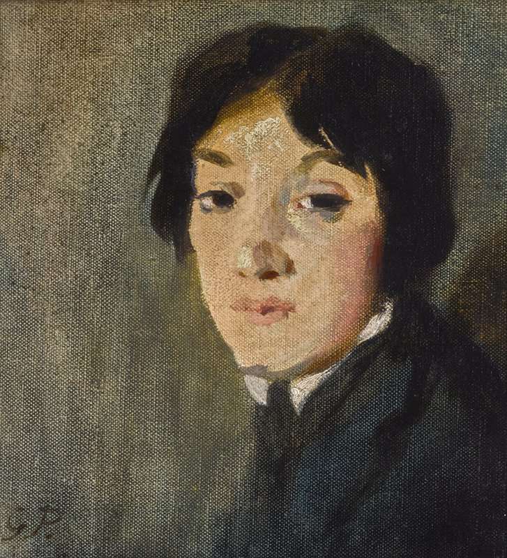 Philpot Glyn Warren Study For The Portrait Of The Honourable Lady Packe Ca. 1909 canvas print