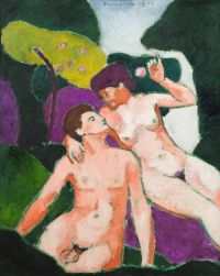 Picabia Francis Adam Et Eve 1911 Leinwanddruck