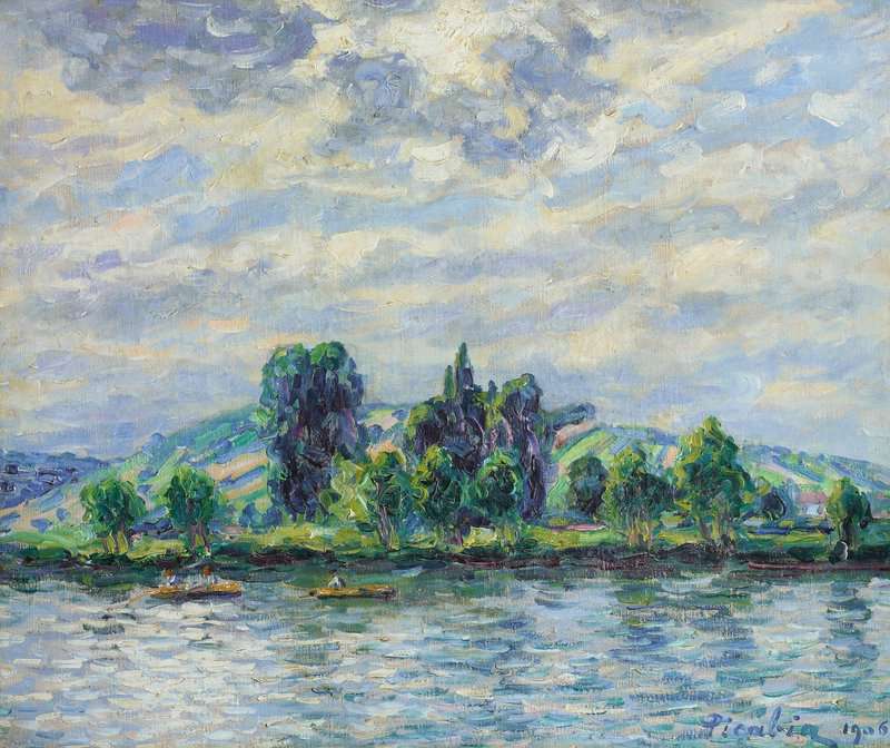 Picabia Francis Bords De L Yonne Effet De Soleil 1906 canvas print