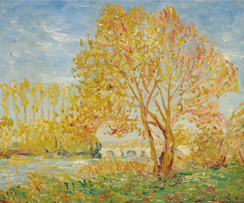Picabia Francis Effet D Automne Dans L Yvonne 1907 canvas print