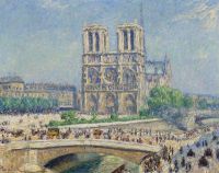 Picabia Francis Notre Dame Effet De Soleil 1906 canvas print