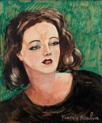 Picabia Francis Sans Titre Ca. 1940 42 طبعة قماشية