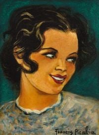 Picabia Francis Sans Titre Ca. 1940 43 طبعة قماشية