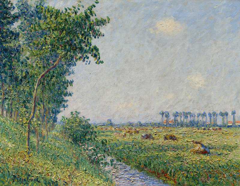 Picabia Francis Vaches Dans Les Pleins De Normandie canvas print