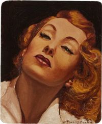 Picabia Francis Visage De Femme Ca. 1941 42 Leinwanddruck