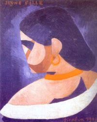 Picabia junges Mädchen Leinwanddruck