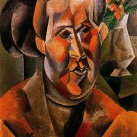 Picasso Mislukking Van Vrouw Met Bloemen