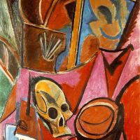 Picasso Composition With Skull