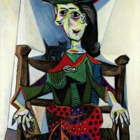 Picasso Dora Maar With Cat