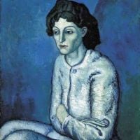 Picasso mujer con brazos cruzados