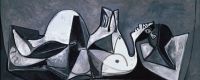 Picasso Femme Couche E Lisant Donna sdraiata che legge 1960