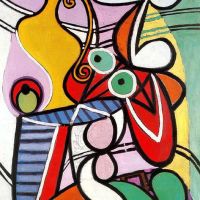 Picasso Geweldig stilleven op voetstuk