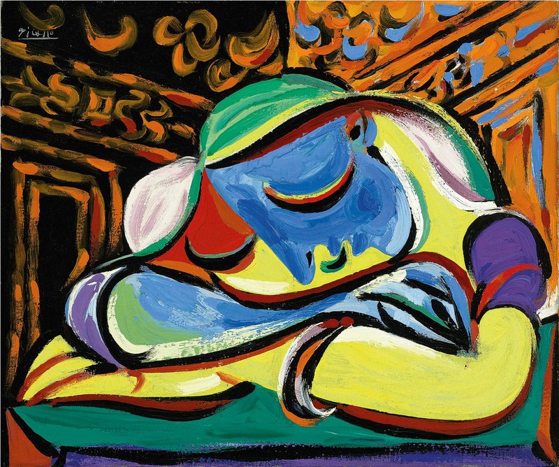 Picasso Jeune Fille Endormie canvas print