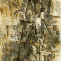 Picasso L Accordeonist 130x89cm