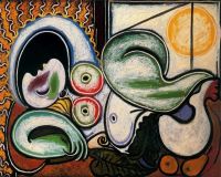 Picasso sdraiato nudo femminile