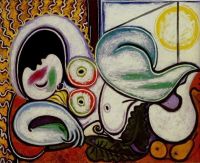 Picasso liegend weiblich nackt Nu Couche 1932