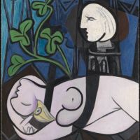 Picasso Nude Green Leaves And Bust