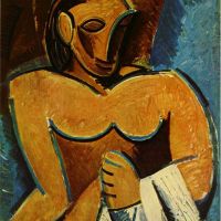 Picasso Nude With Towel