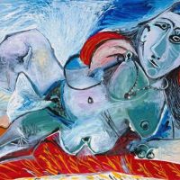 Picasso Naakte Vrouw Met Een Ketting