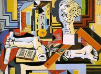Picasso Gips Kopf und Arm