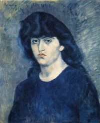 Picasso Portrait Of Suzanne Bloch canvas print