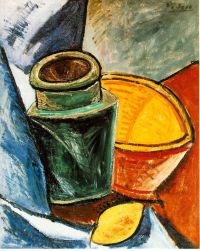 Picasso Stillleben mit Zitronen