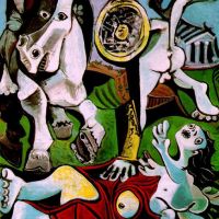 Picasso El rapto de Sabines