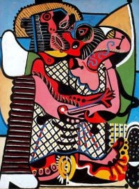 Picasso The Kiss canvas print