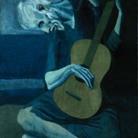 بيكاسو عازف الجيتار القديم