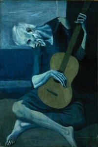 Picasso The Old Guitarist canvas print