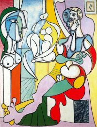 Picasso The Sculptor canvas print