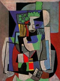 Picasso The Student canvas print