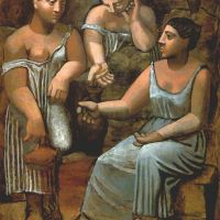 Picasso Tres mujeres en la fuente
