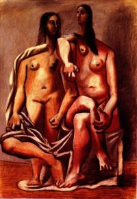 Picasso Zwei Badegäste