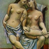 Picasso Dos mujeres desnudas
