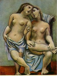 Picasso Two Nude Women canvas print